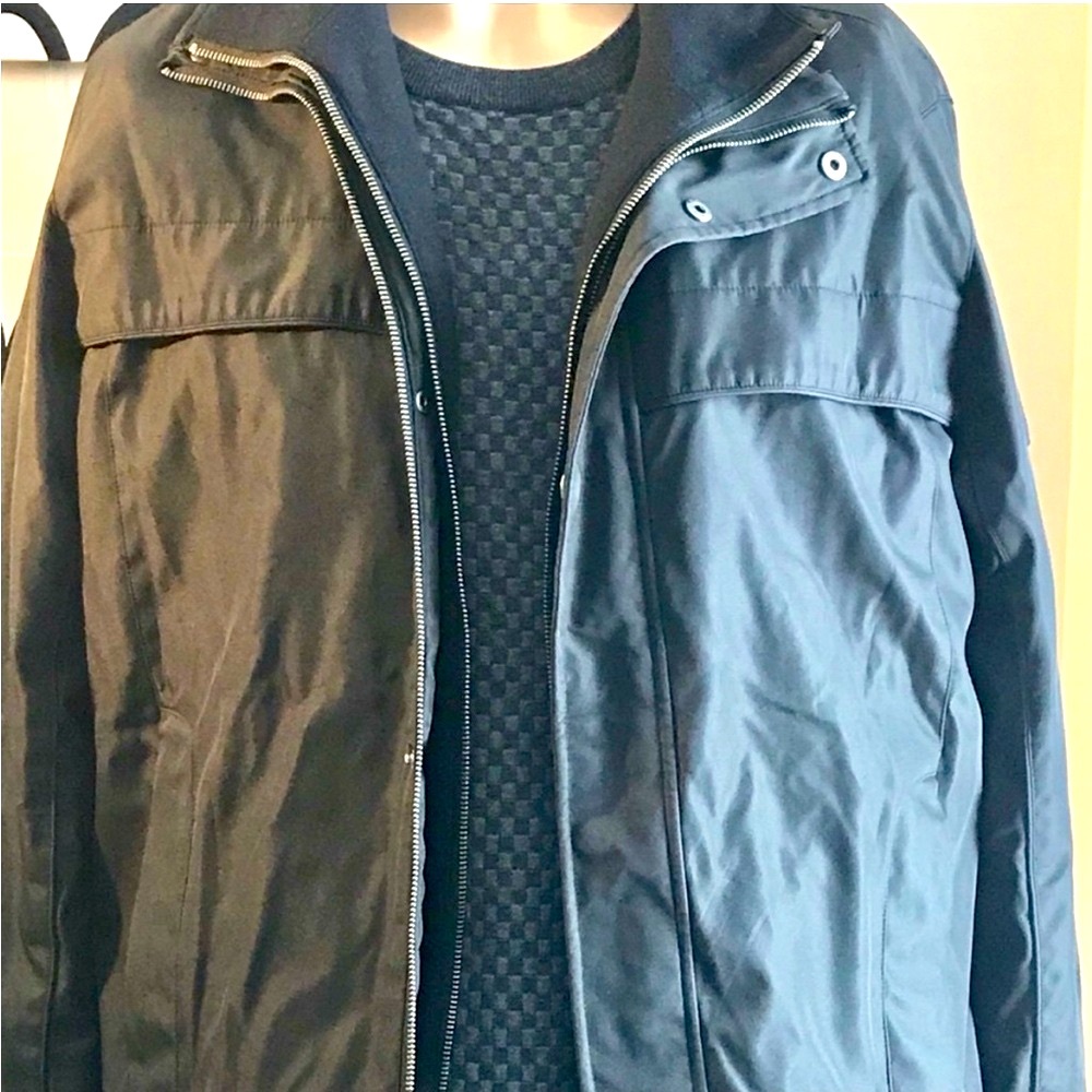 Kenneth Cole Reaction (L) Gray Jacket - Picture 2 of 10